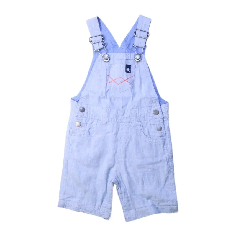 Cadet Rousselle Short Denim Overalls 3-6M