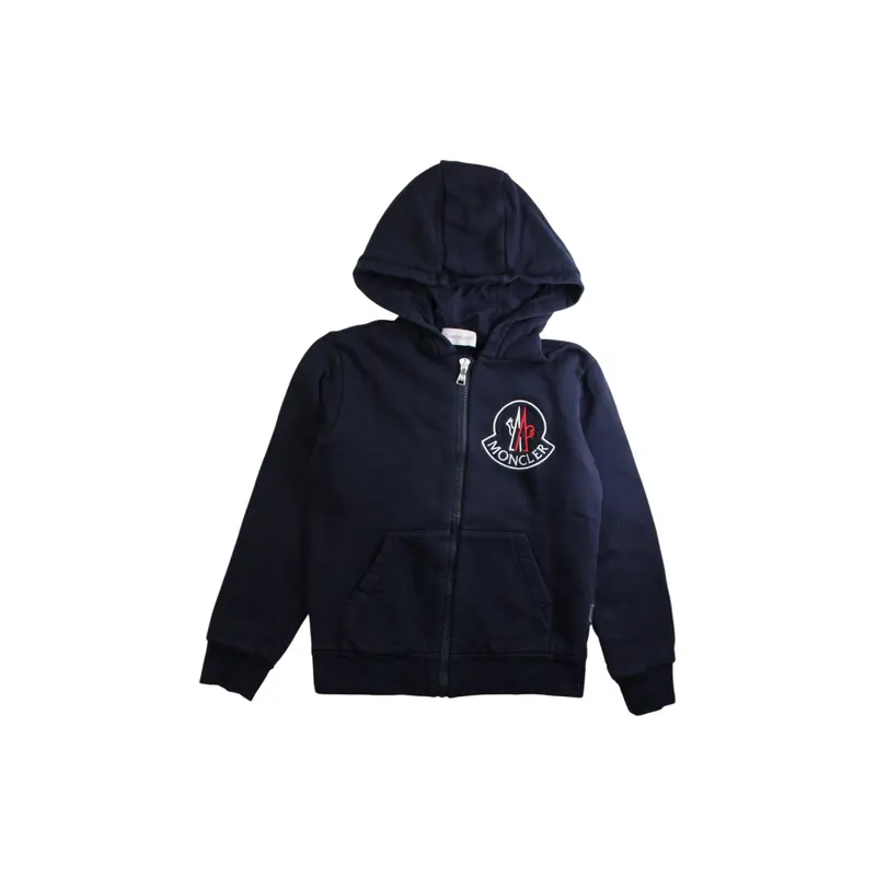 Moncler Hooded Zipper Sweatshirt 10Y