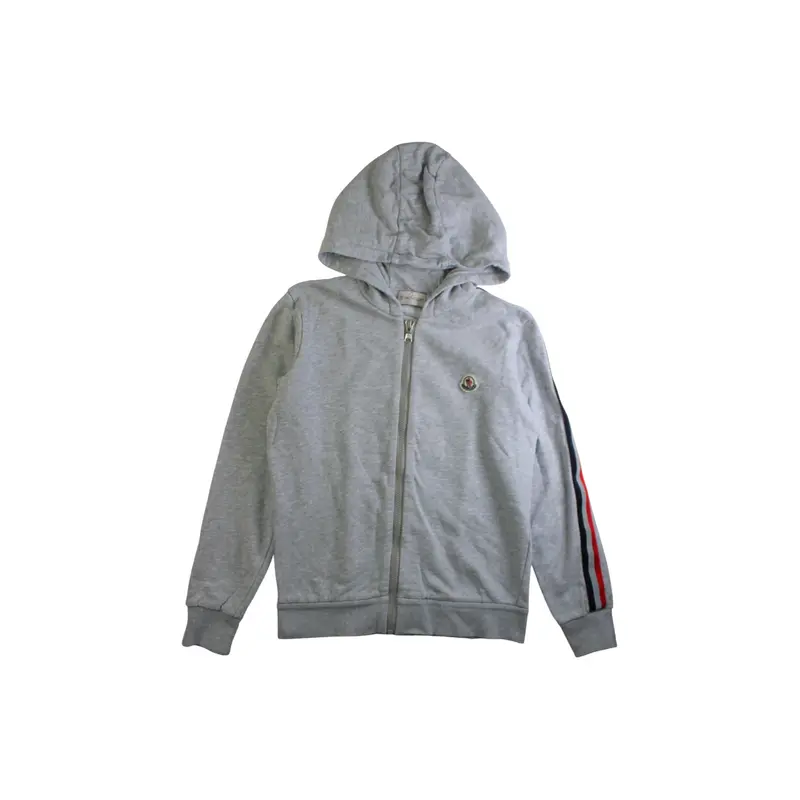 Moncler Hooded Zippered Sweatshirt Size 12Y
