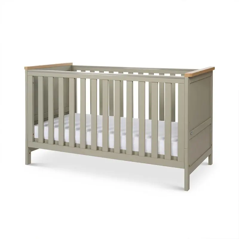 Tutti Bambini Misha Cot Bed - Sage / Golden Oak