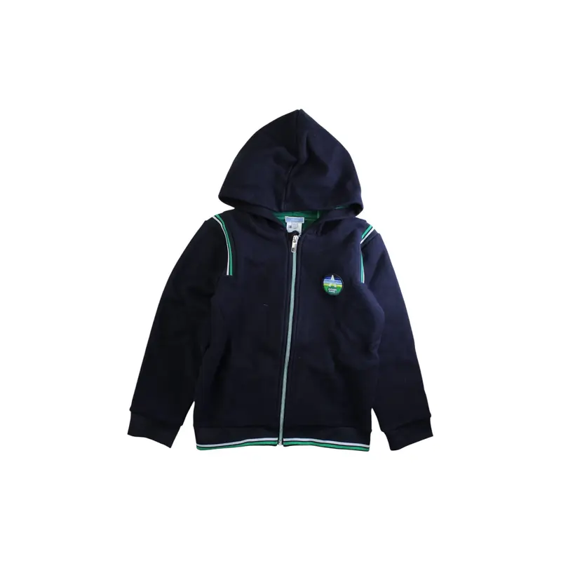 Jacadi Hooded Zipper Sweatshirt 10Y