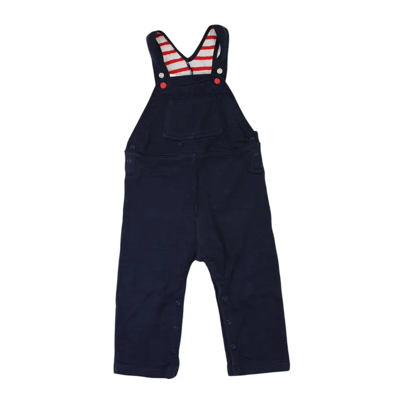 Petit Bateau Striped Long Overalls 18-24M