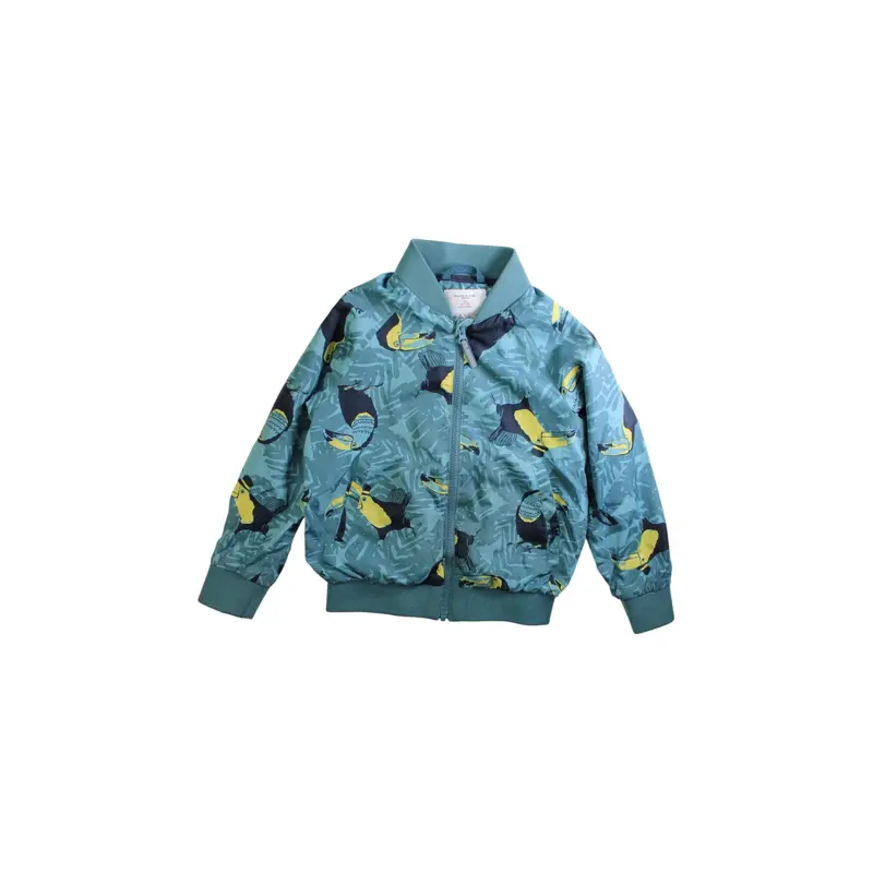 Polarn O. Pyret Toucan Pattern Puffer Jacket 6T-7Y