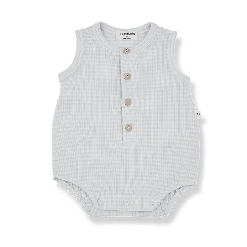 1+ in the family Orfeo Romper - Misty Blue