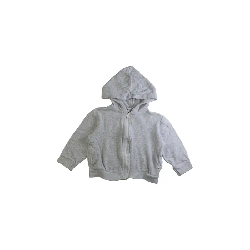 Petit Bateau Zippered Hoodie 3T