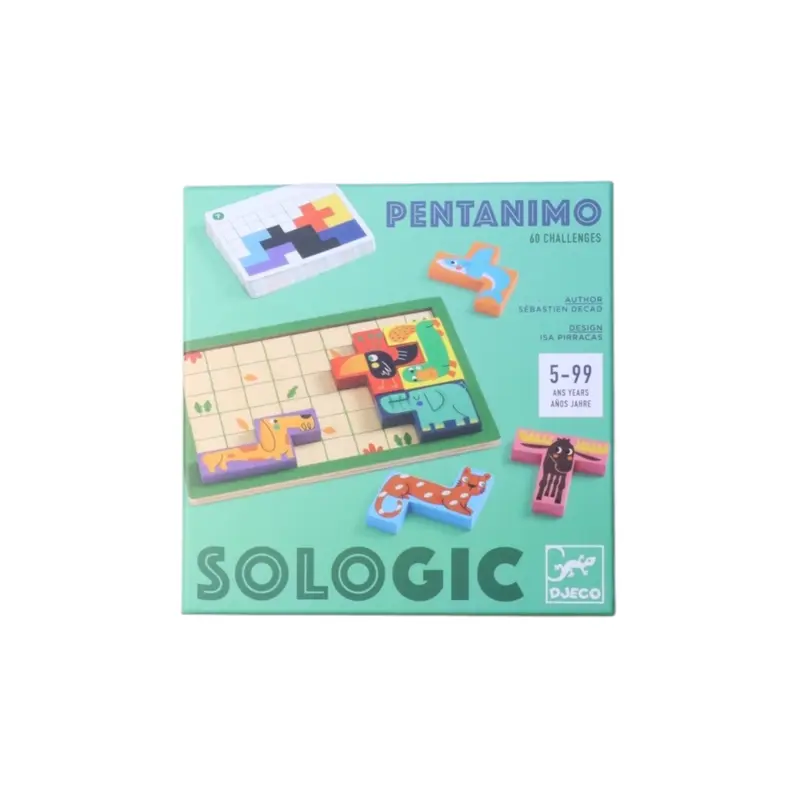 Djeco Sologic Pentanimo Game O/S