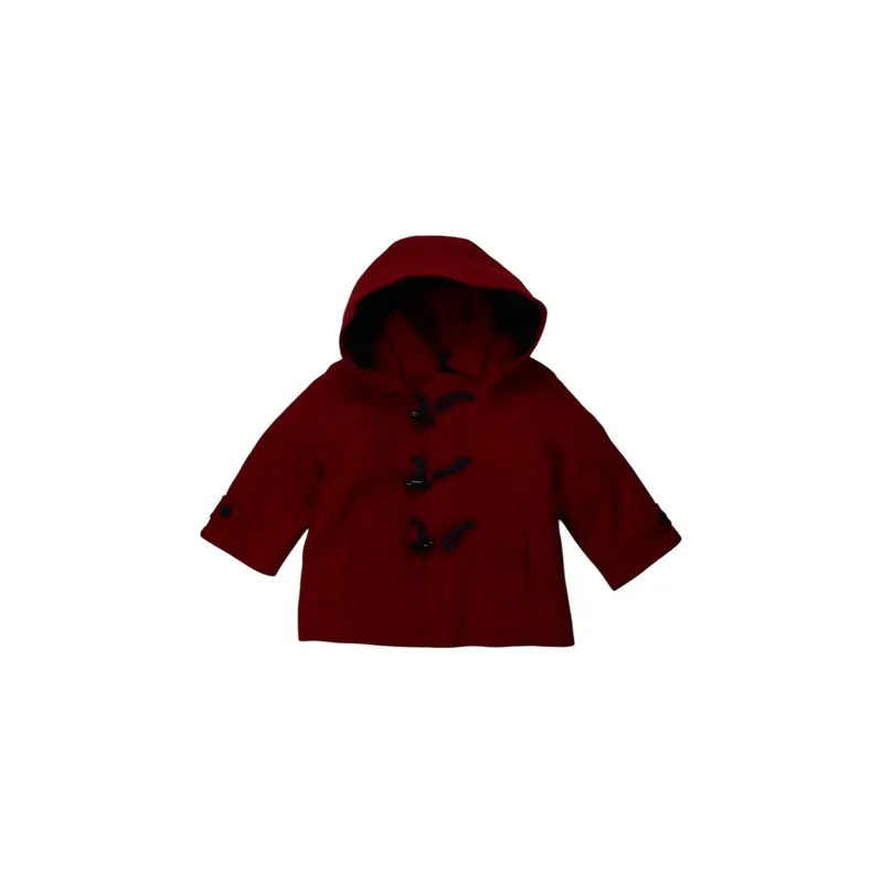 Jacadi Hooded Toggle Coat 12-18M