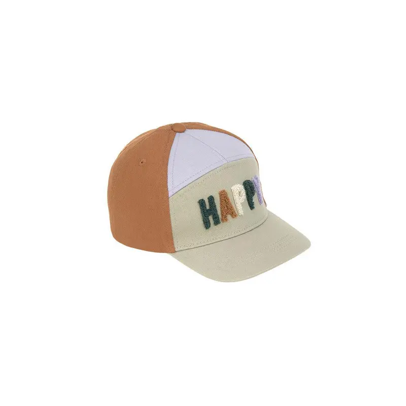 Lassig Kids Base Cap - Light Khaki/Caramel  - Happy