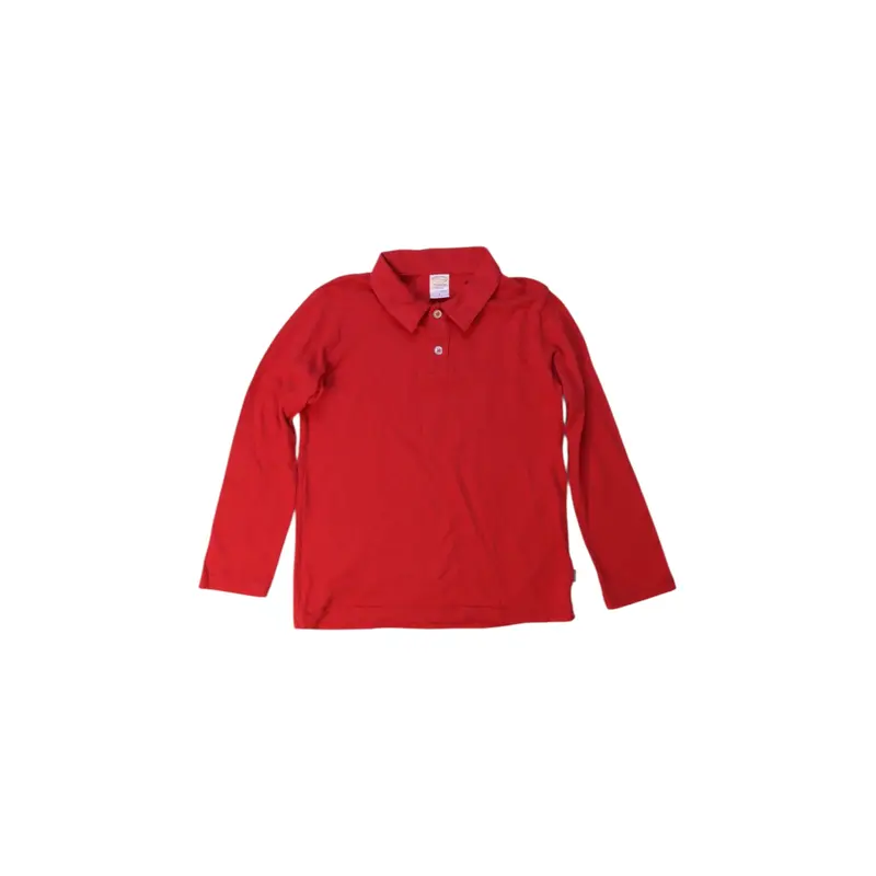 City Threads Long Sleeve Polo - Size 6T