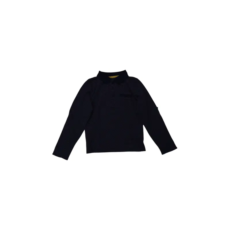Galeries Lafayette Long Sleeve Polo Shirt Size 5T