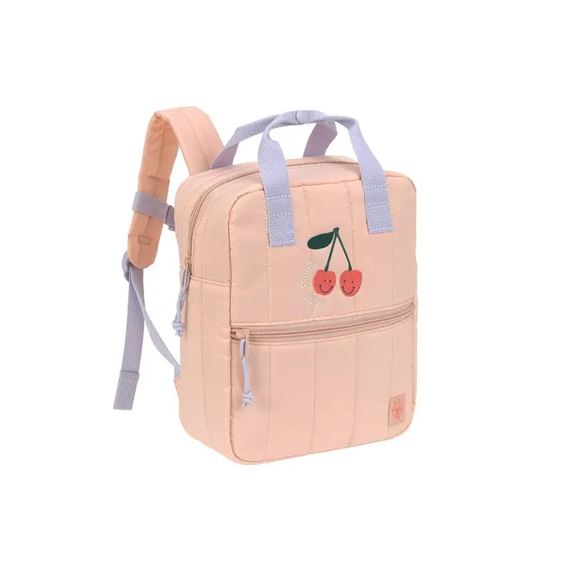Lassig Mini Square Backpack - Peach - Little Gang Cherry