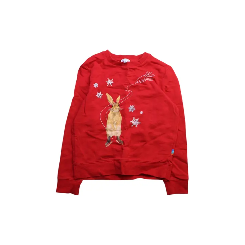 Jared.M Rabbit Graphic Crewneck Sweatshirt 7-8Y