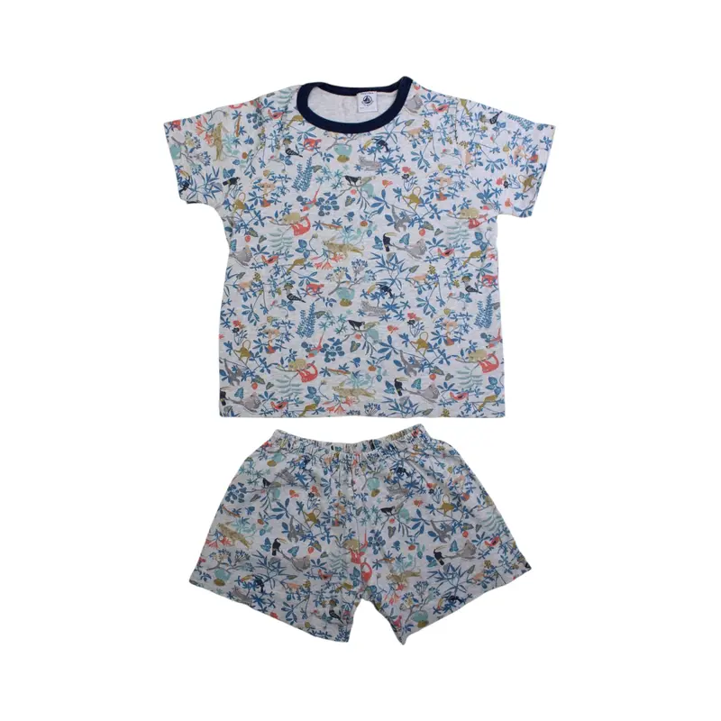 Petit Bateau Floral Pants Set - Size 8Y