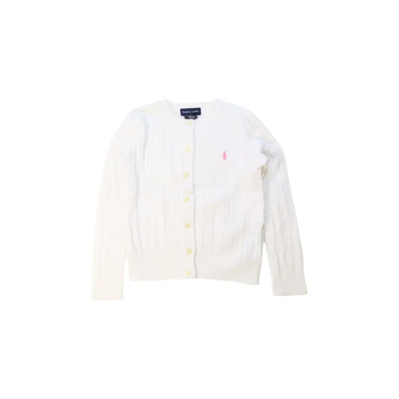 Ralph Lauren Cable Knit Cardigan, Size 5T