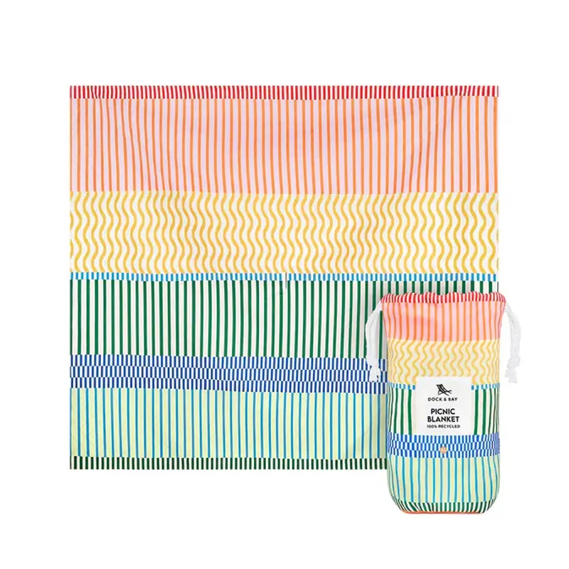 Dock & Bay Picnic Blanket - Stripe Up Your Life
