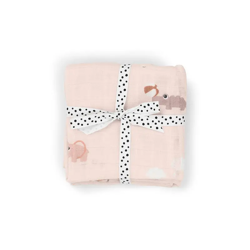 Done By Deer Burp Cloth 2 Pack - Playground Powder