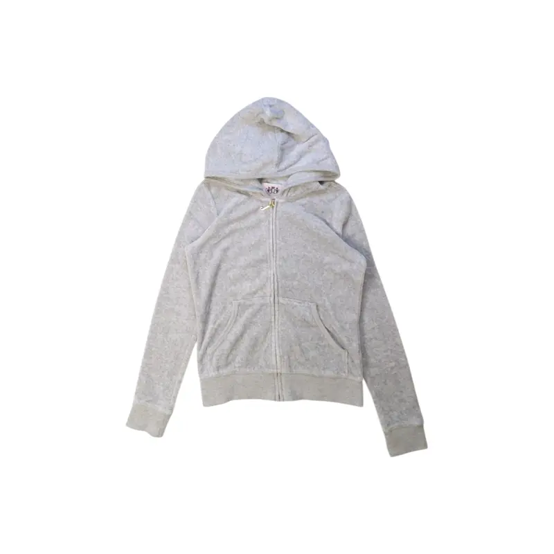 Juicy Couture Hooded Zippered Sweatshirt Size 8Y