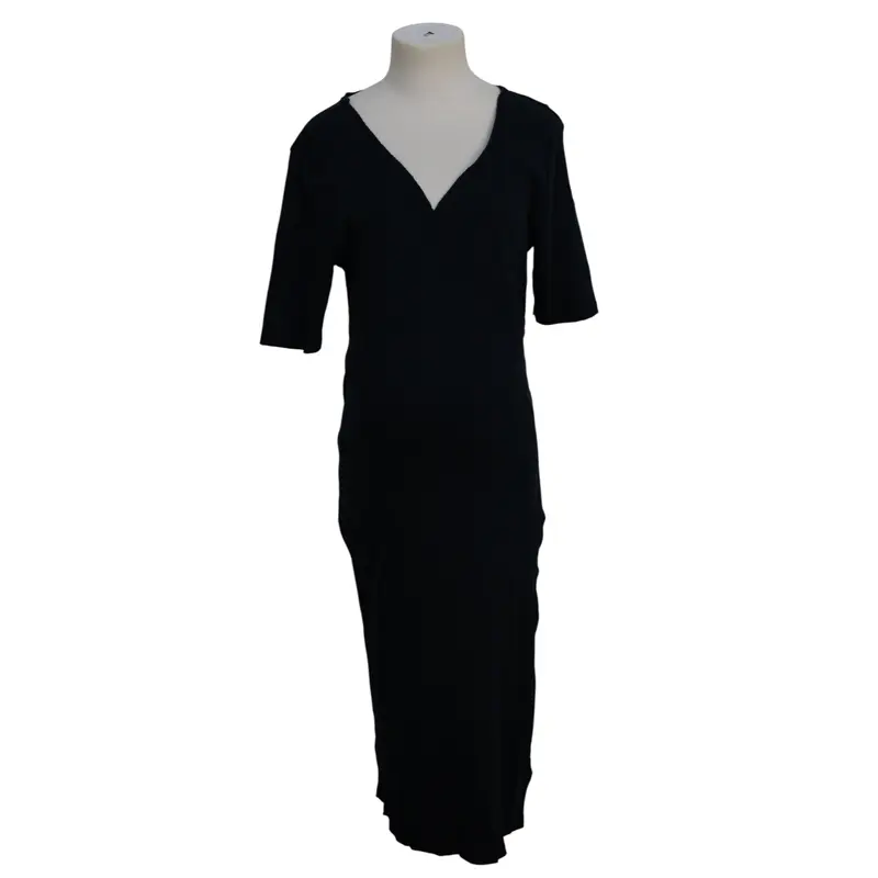 Hatch V-Neck Midi Dress Maternity XS