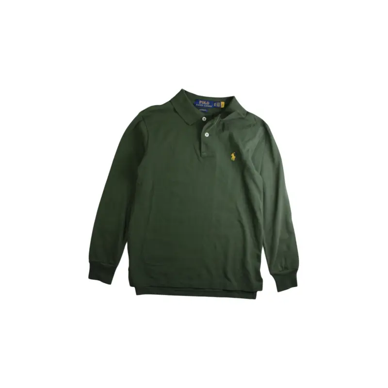 Polo Ralph Lauren Long Sleeve Polo Shirt Size 8Y