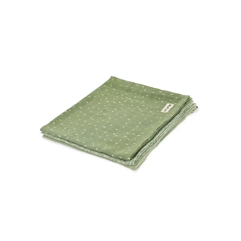 Trixie Muslin Cloths 3 Pack Mix - Daring Dino