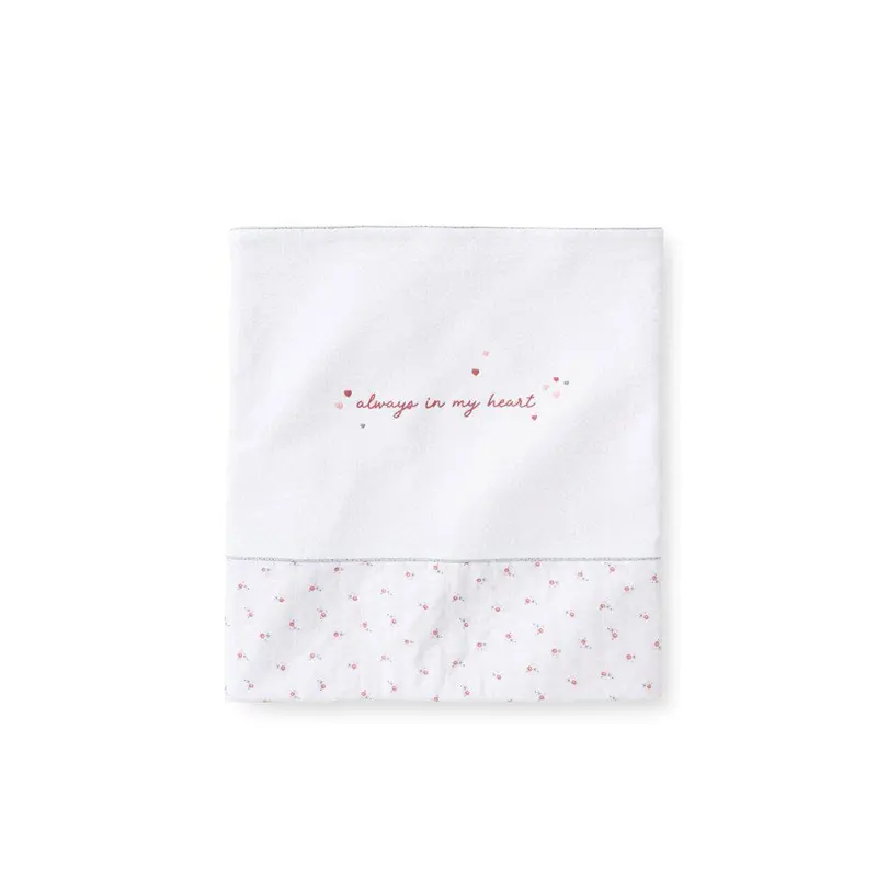 Silver Cross Jersey Coverlet - Floral - 2 Tog