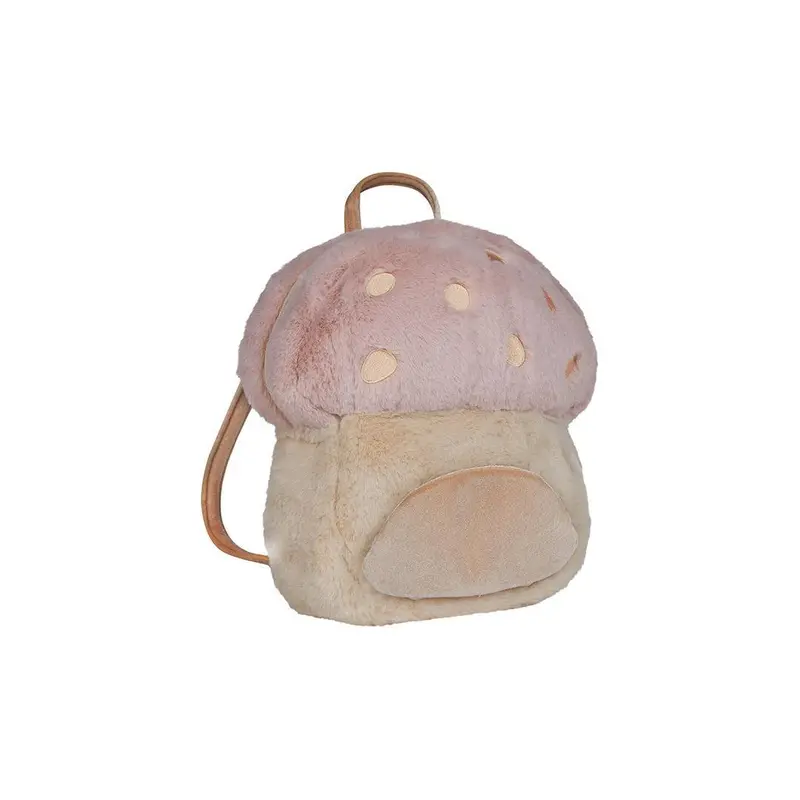Olli Ella Hopalong Mushroom Backpack - Pink