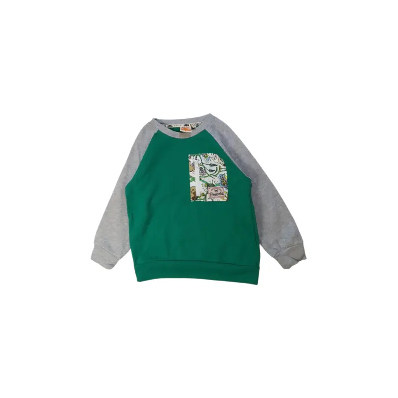 As Know As Ponpoko Pocket Sweatshirt 5T