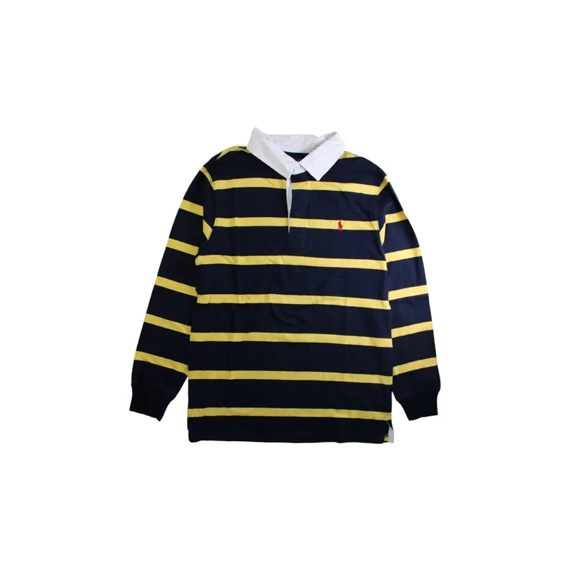 Polo Ralph Lauren Striped Long Sleeve Polo Shirt 14Y