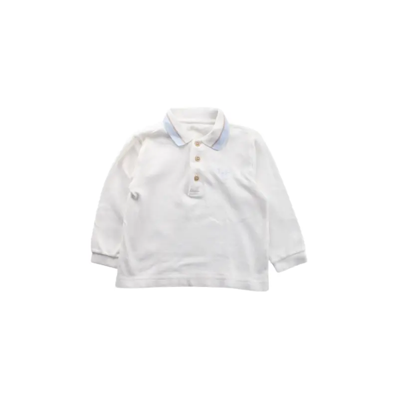 Il Gufo Long Sleeve Polo 3T