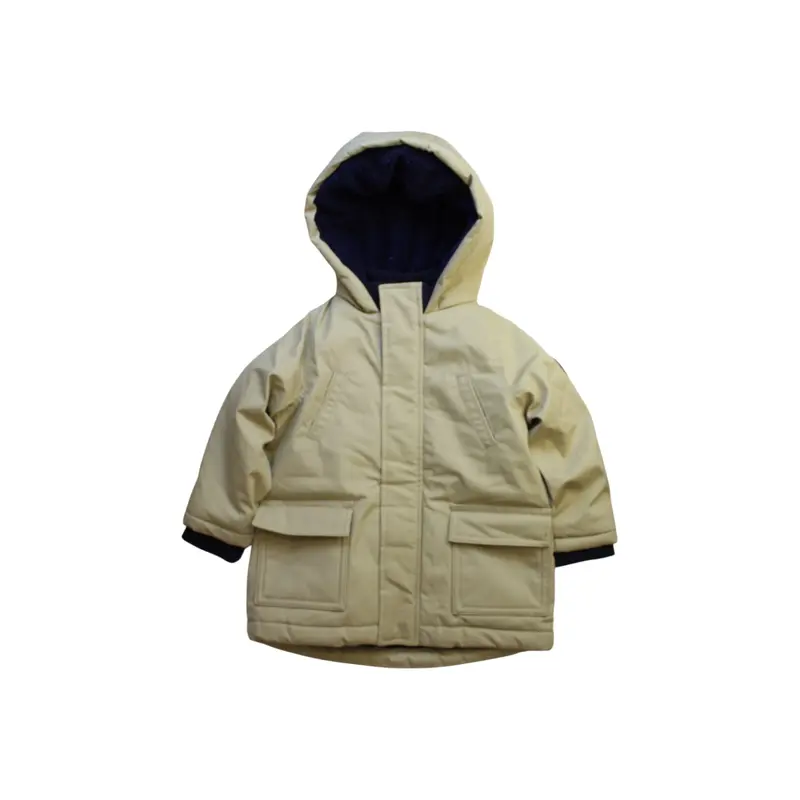 Petit Bateau Hooded Coat 3T