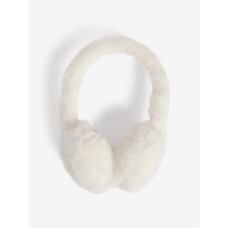 Bonpoint Girls Doline Faux Fur Earmuffs in White