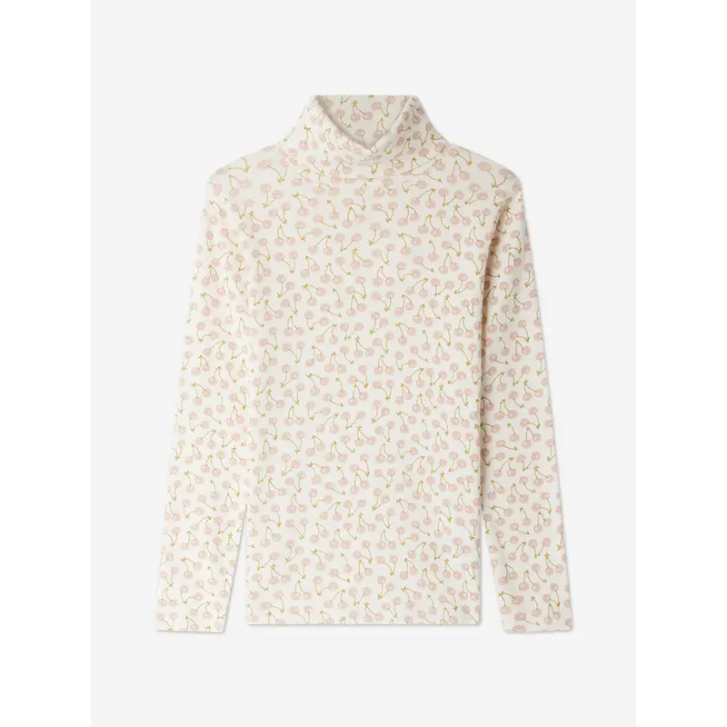 Bonpoint Girls Tahiti T-Shirt in Ivory