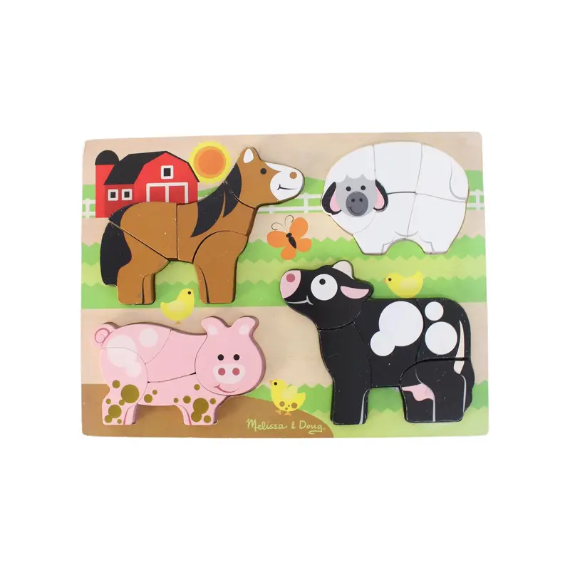 Melissa & Doug Board Game & Puzzle 2T