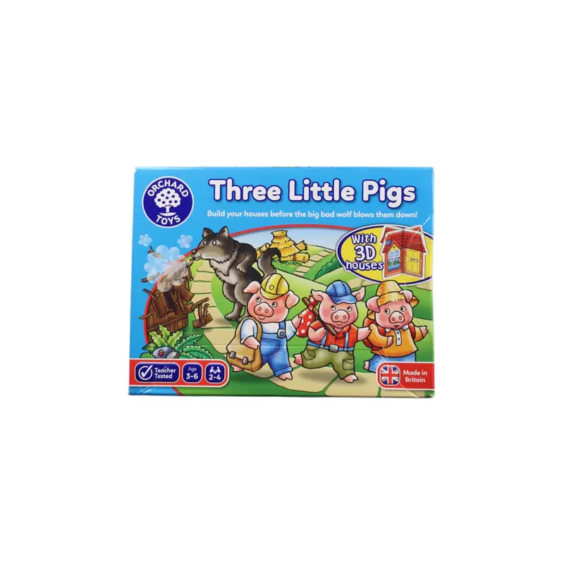 Orchard Toys Three Little Pigs Board Game O/S