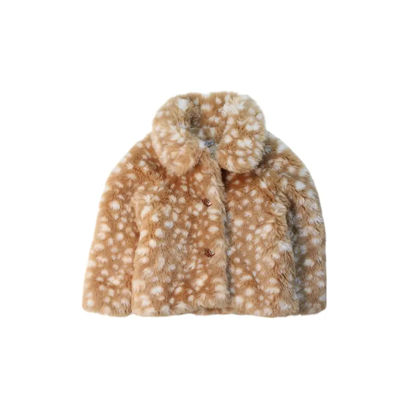 Emile Et Ida Faux Fur Coat 2T