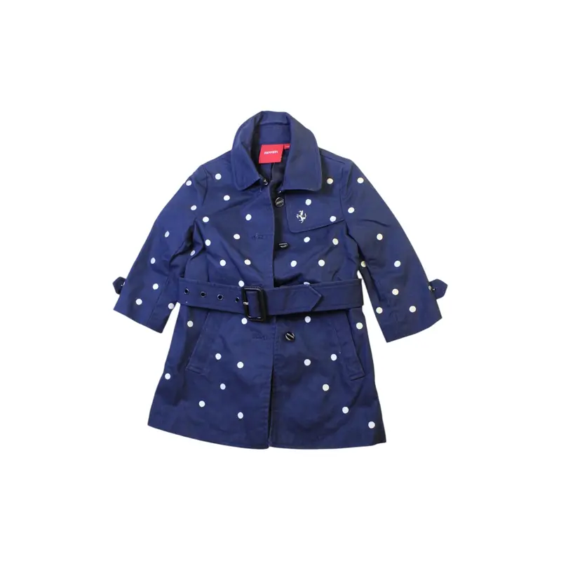 Ferrari Polka Dot Trench Coat 12M