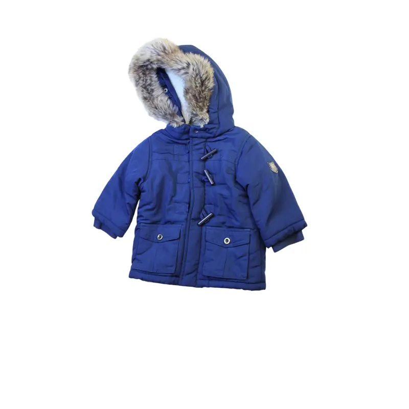 Jacadi Fur-Lined Coat 6-12M