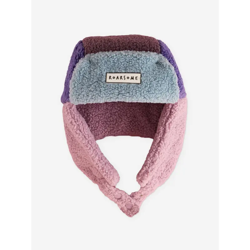 Roarsome Kids Trapper Hat in Purple