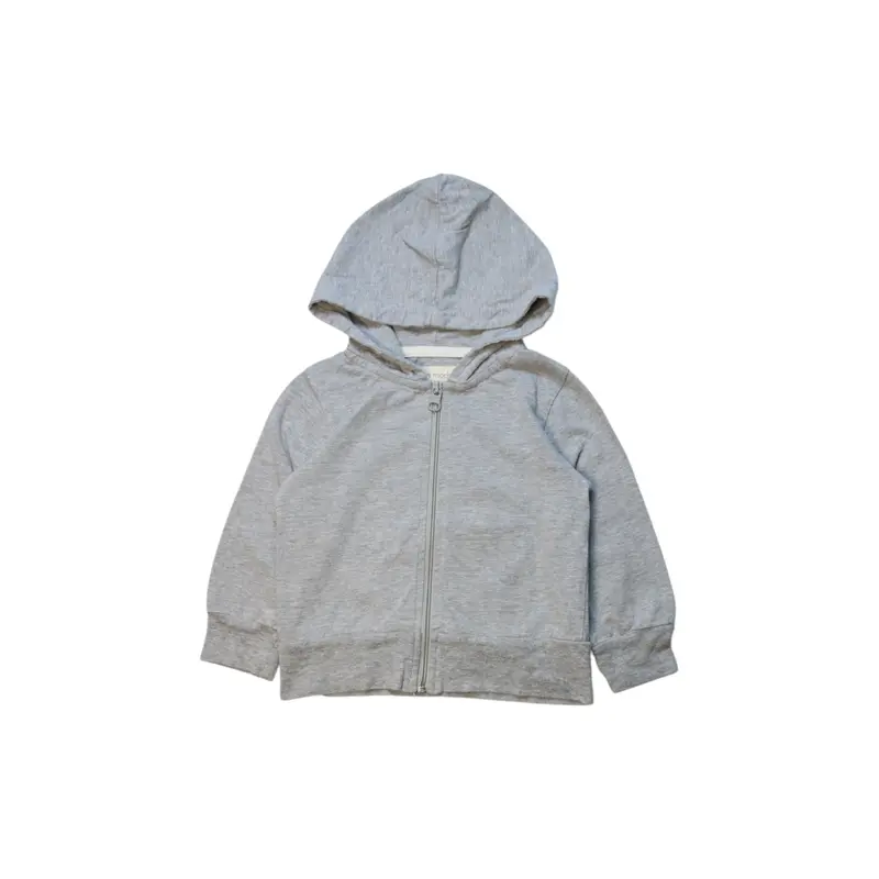 Mini Mioche Hooded Zipper Sweatshirt 18-24M