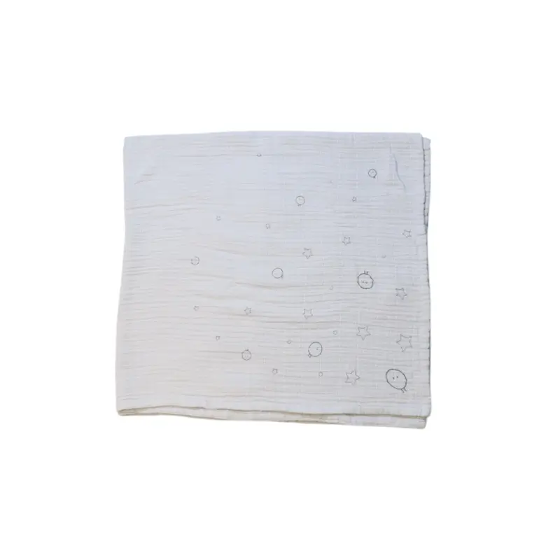 Mori Space Patterned Blanket O/S