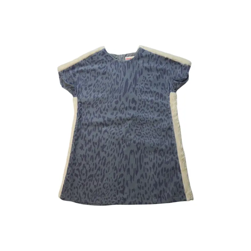 Anne Kurris Short Sleeve Animal Print Dress, Size 4T