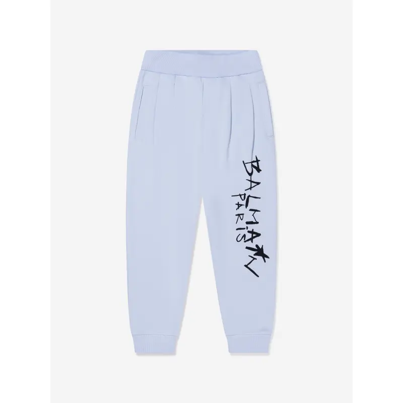 Balmain Boys Logo Print Sweatpants