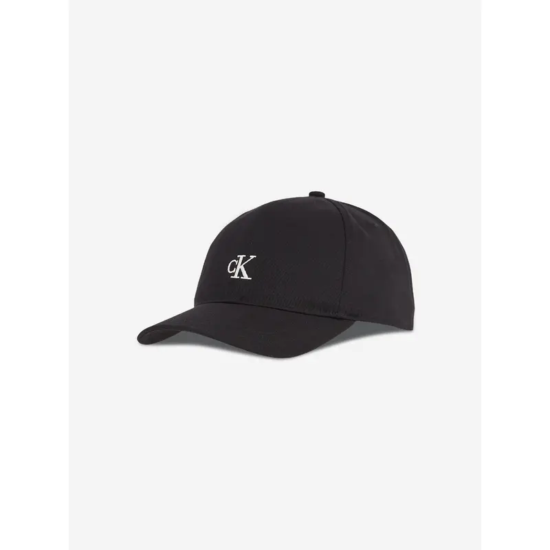 Calvin Klein Kids Monogram Baseball Cap in Black