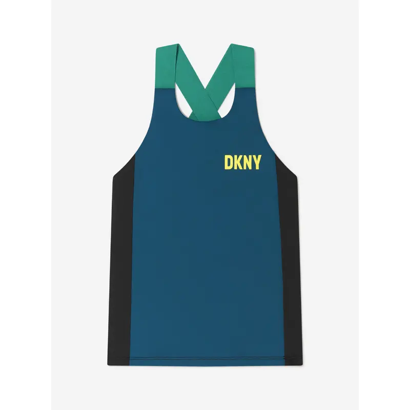 DKNY Girls Logo Print Sports Top