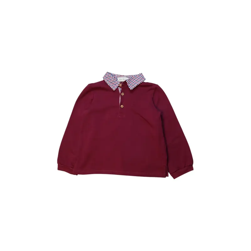 Fina Ejerique Long Sleeve Polo Shirt - Size 5T