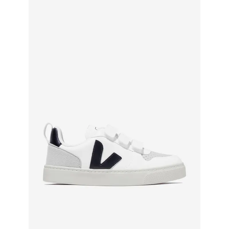 Veja Kids Canvas V-10 Trainers in White