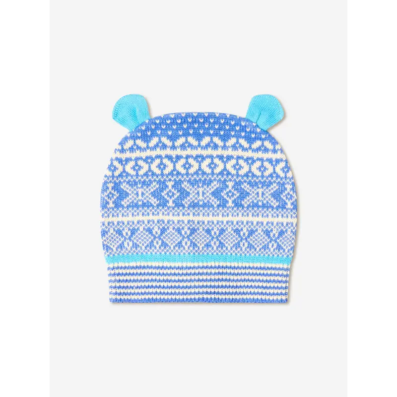 The Bonnie Mob Baby Boys Knitted Hat With Ears