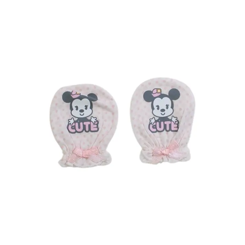 Les Enphants Cute Printed Mittens Newborn