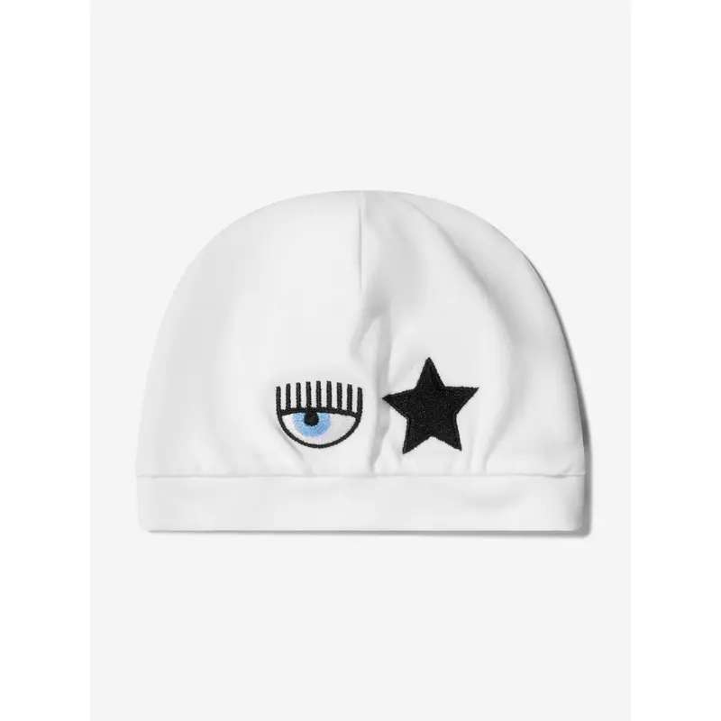 Chiara Ferragni Baby Girs Cotton Eyestar Hat