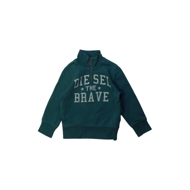 Diesel The Brave Zip Sweatshirt - Size 4T